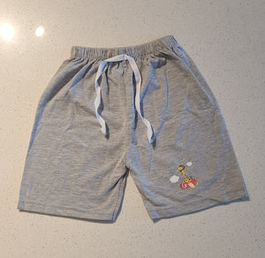 Spring Cool Gray Shorts - Glitzy Tots Kid Apparel