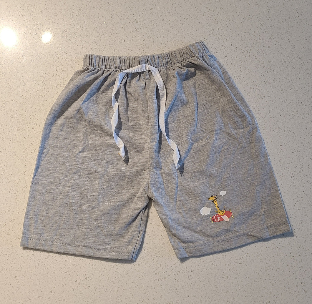 Spring Cool Gray Shorts - Glitzy Tots Kid Apparel