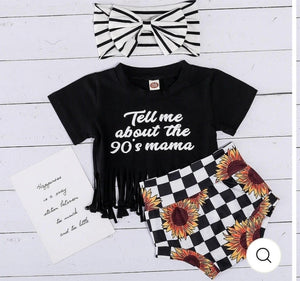 Tell Me About The 90s Mama - Glitzy Tots Kid Apparel