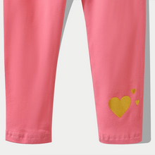 Load image into Gallery viewer, Heart Pattern Leggings - Glitzy Tots Kid Apparel
