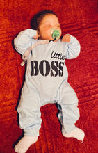 Load image into Gallery viewer, Little Boss Bold Jumpsuit - Glitzy Tots Kid Apparel
