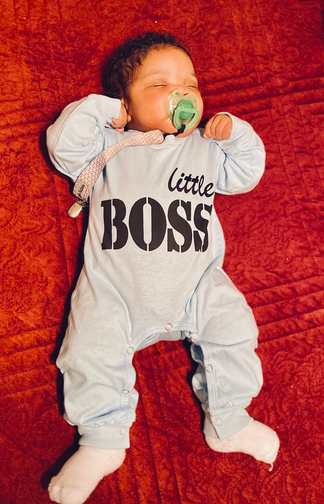 Little Boss Bold Jumpsuit - Glitzy Tots Kid Apparel