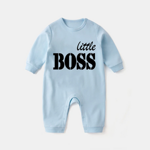 Little Boss Bold Jumpsuit - Glitzy Tots Kid Apparel